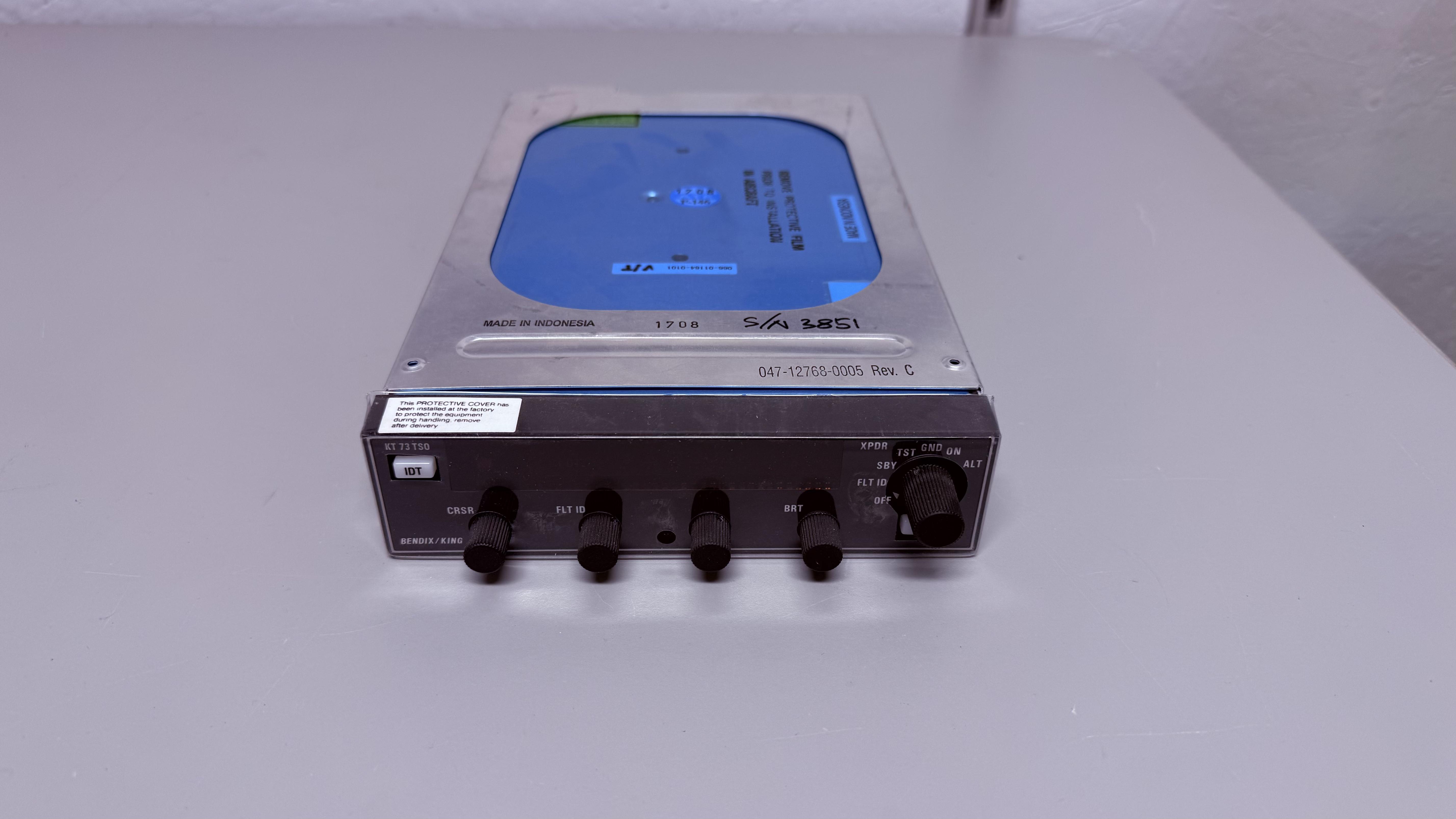 KT73 Mode S Transponder LVL 2 (Sn:3851)